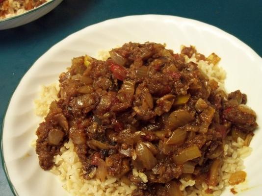 jambalaya du poisson-chat du mulate de la Nouvelle-Orléans