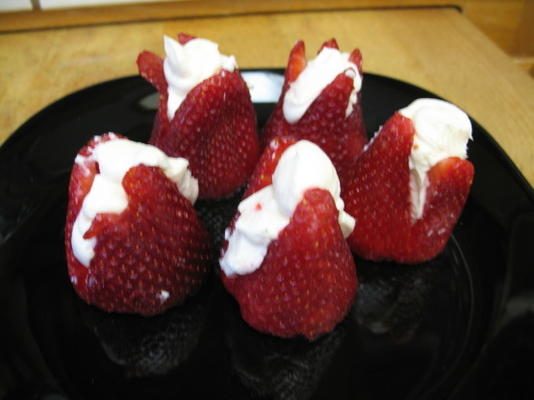 ww fraises farcies (1 ww point)