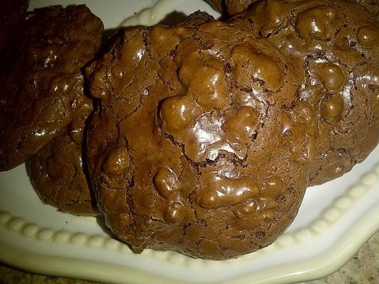 biscuits sans farine au chocolat et aux noix