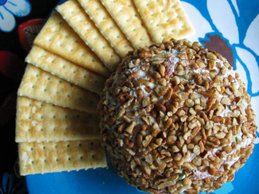 boule de fromage au fromage à la crème fumée de tante sue