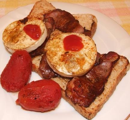 petit déjeuner sur le barbie