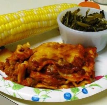 lasagne de ma mère (pas de ricotta)