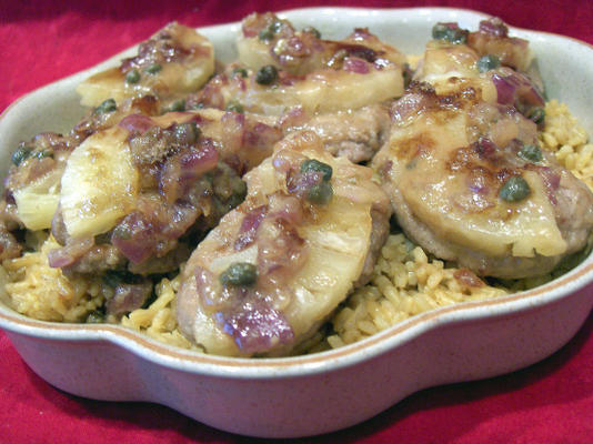 côtelettes de longe de porc juteuses