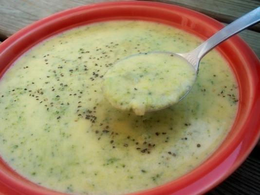crème de fromage au brocoli