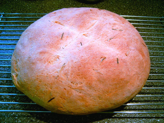 pain de foyer au romarin