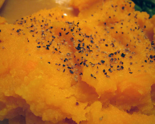 purée de rutabaga aux carottes et à l'orange