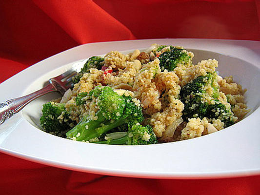 salade marocaine de fruits de mer et brocoli