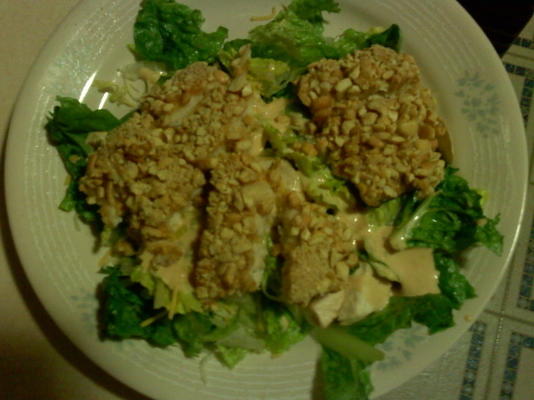 mahi mahi en croûte de cajou