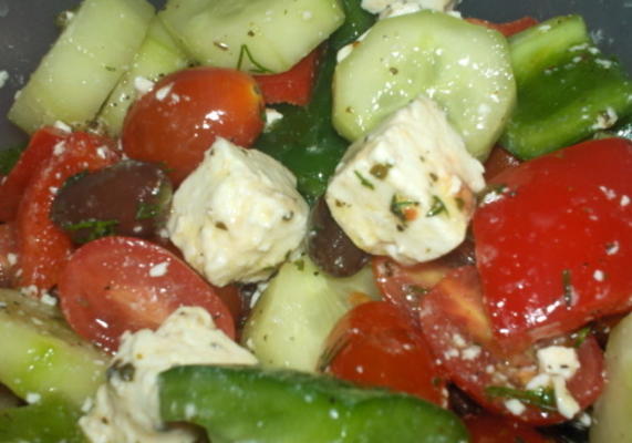ultime salade grecque aux tomates cerises