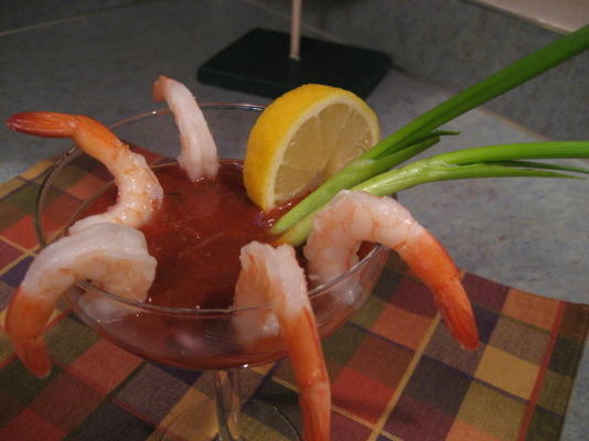 cocktails de crevettes