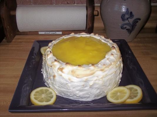 gâteau meringuée au citron
