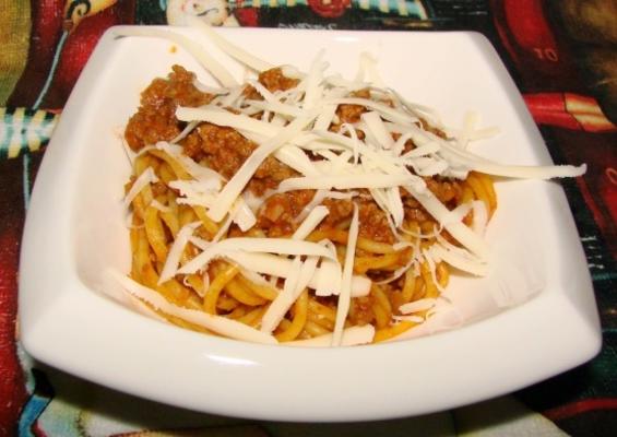 spaghetti à la poêle mexicaine
