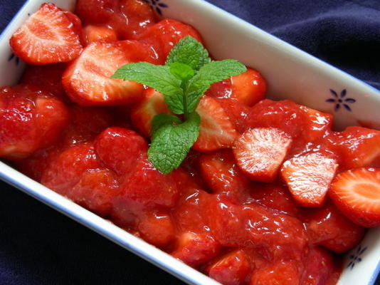 mansiikka kiisseli (fraises!)