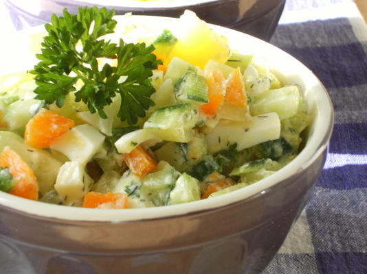 salade à la russe (salat olivier)