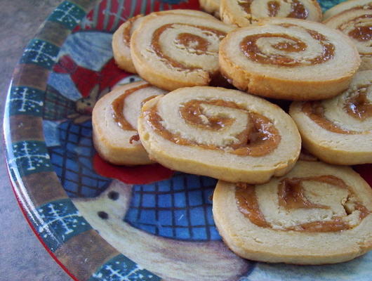 biscuits tourbillon au caramel
