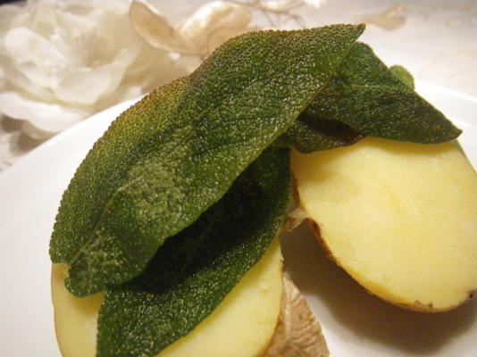 garniture de sauge frite