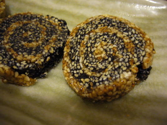 biscuits coréens aux graines de sésame