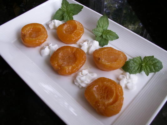 abricots cuits au four (france)