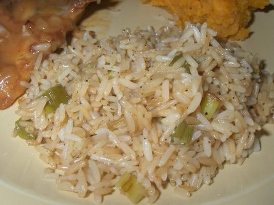 riz grillé au four