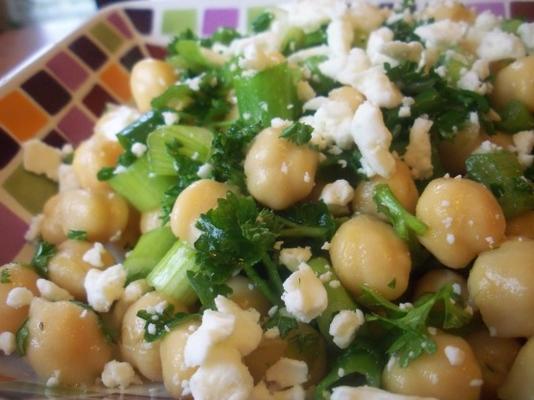 salade turque de pois chiches (nohut salatasi)