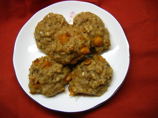 banane noix biscuits au beurre de caramel au beurre