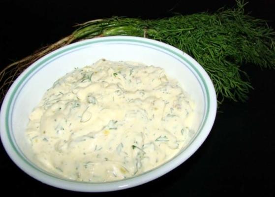 trempette de poisson sauce tartare