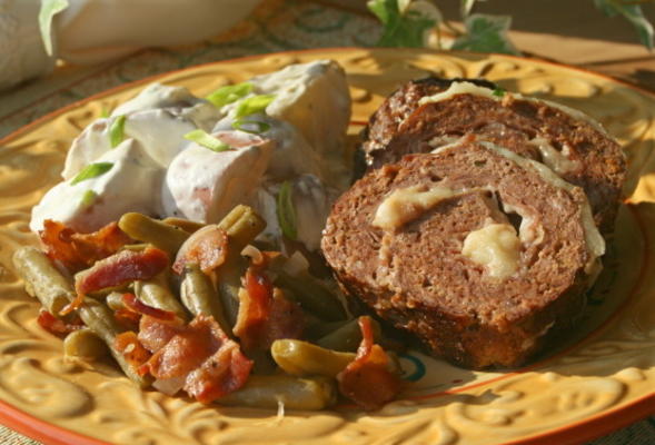 Rouleau de viande sicilienne - pain de viande léger
