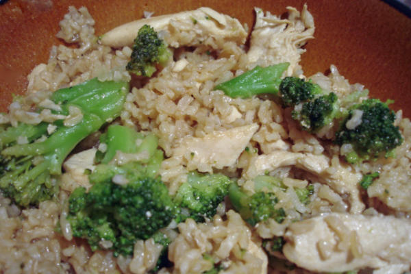 poulet teriyaki et riz brun