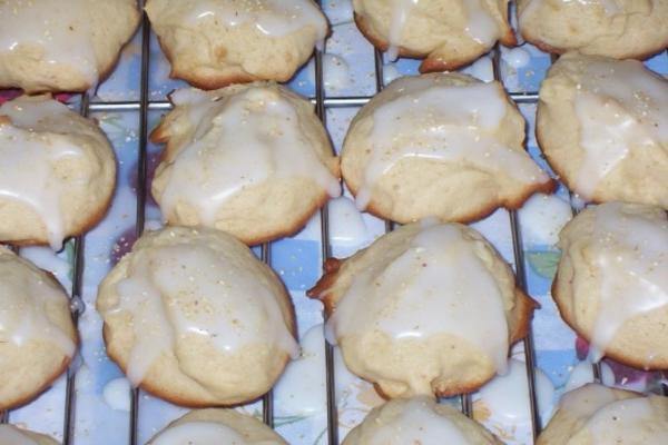 biscuits glacés au citron et au miel