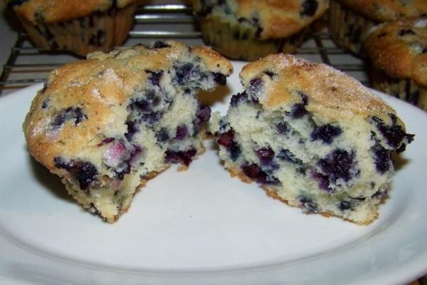 muffins aux bleuets énormes de mimi