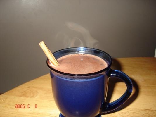 cacao chaud faible en glucides et en sucre