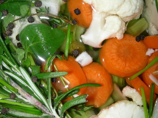 autocuiseur bouillon de légumes