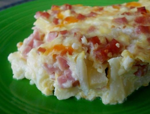 casserole de jambon amish à faible teneur en glucides