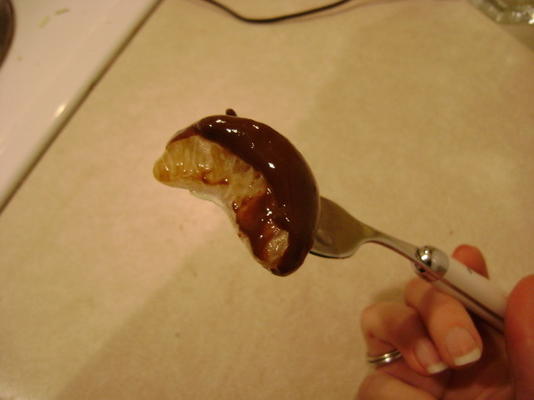 fondue au chocolat faible en gras