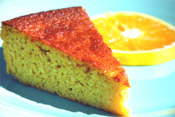 gâteau orange sans gluten