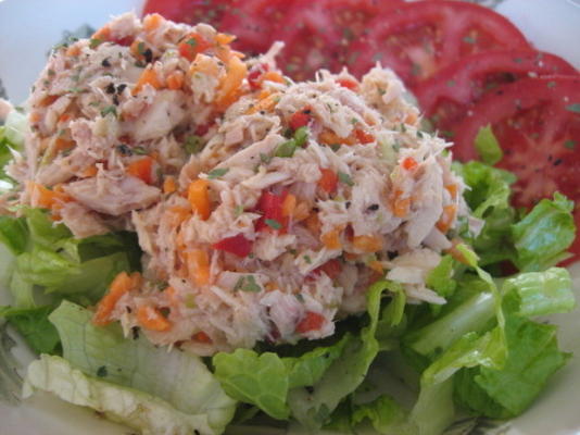 salade de thon aux agrumes