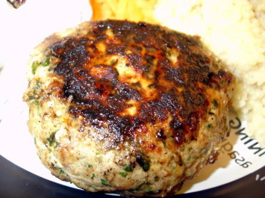 hamburgers au thon avec wasabi (faible en gras et en bonne santé)