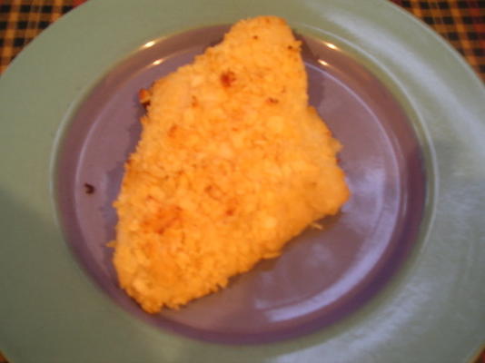 tilapia croquant aux pommes de terre, vinaigre de sel