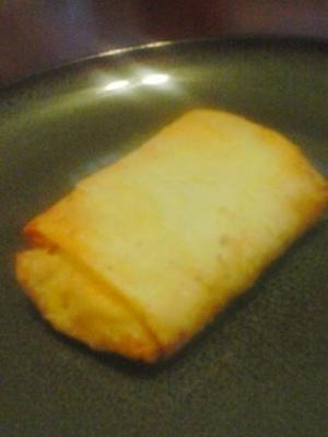 saucisses et fromage strudels