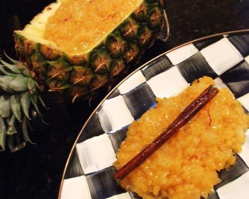 riz jaune ananas sucré