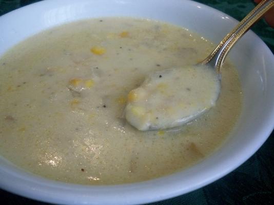 potage chaudrée de maïs