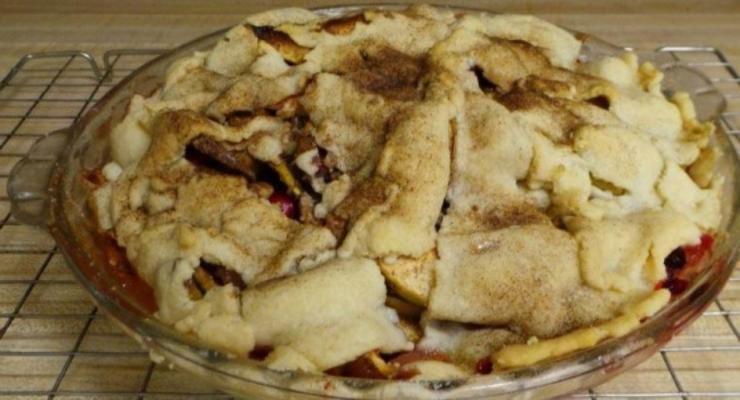 tarte aux pommes et aux canneberges 2002