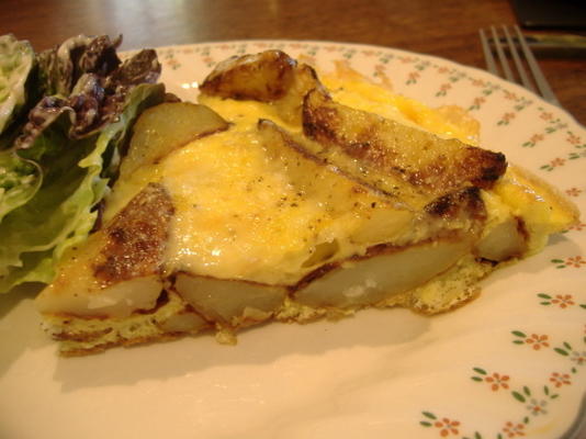 omelette aux pépites de fromage facile