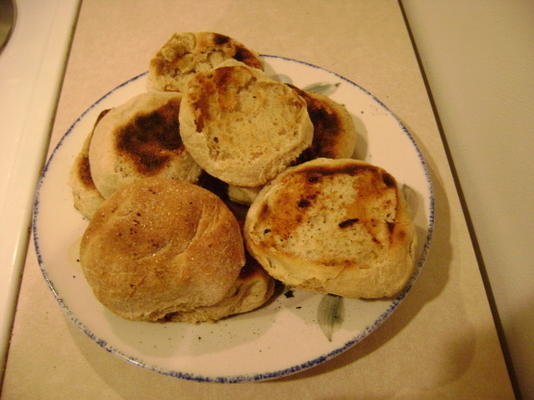 muffins anglais au miel (machine à pain)