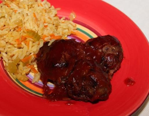 boulettes de viande de confort (la femme pionnière)