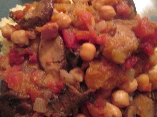 tajine de champignons marocains