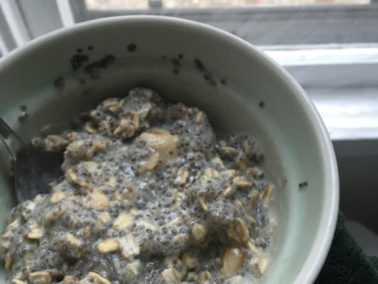 avoine végétalienne facile du jour au lendemain