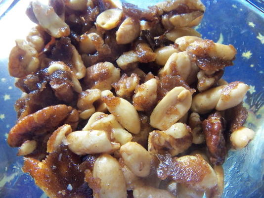 noix aromatisées à l'érable de farine roi