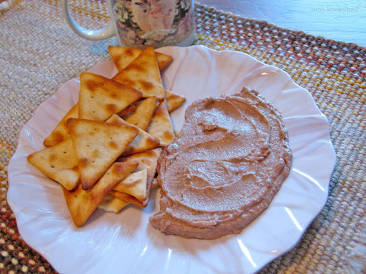 houmous au beurre d'arachide et à la gelée