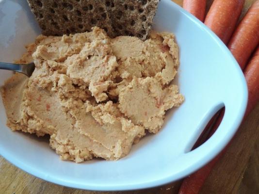 houmous soyeux à la carotte